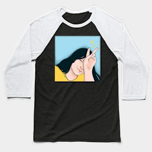 Selfie mode_Zyle Baseball T-Shirt